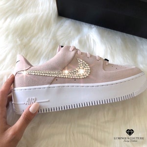 air force 1 sage barely rose