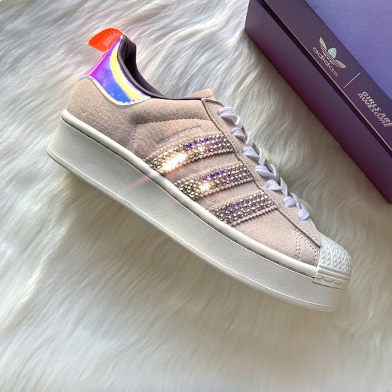 adidas superstar icey pink