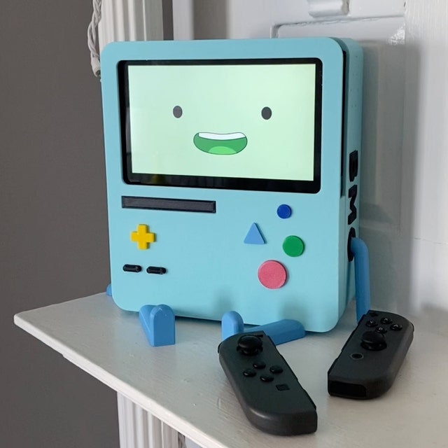 Adventure Time Bmo Nintendo Switch Charging Station Dock Stand Etsy Sweden