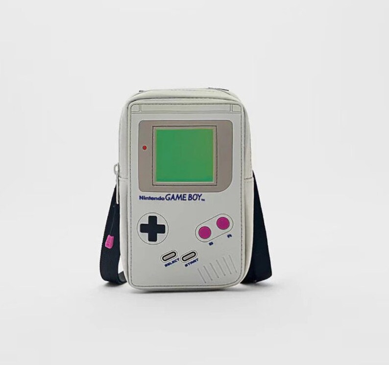 Classic Gameboy Retro Gaming Shoulder Bag Carry Case Etsy