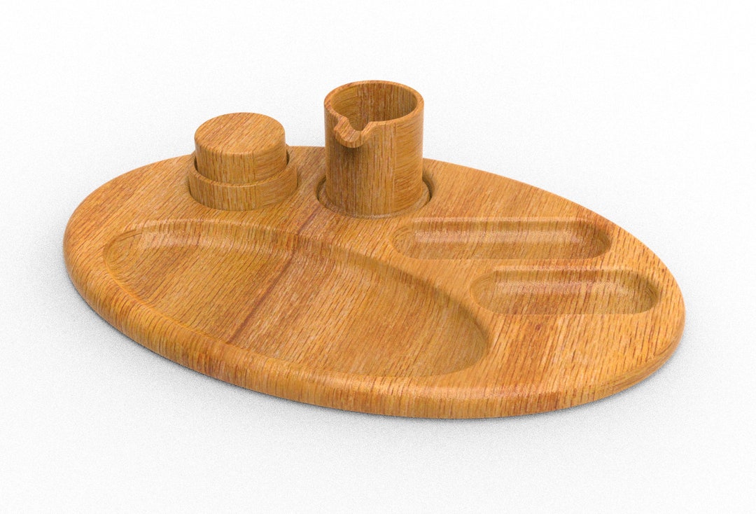 Seth Rogen Inspired Joint Rolling Tray With Grinder and Ash Etsy