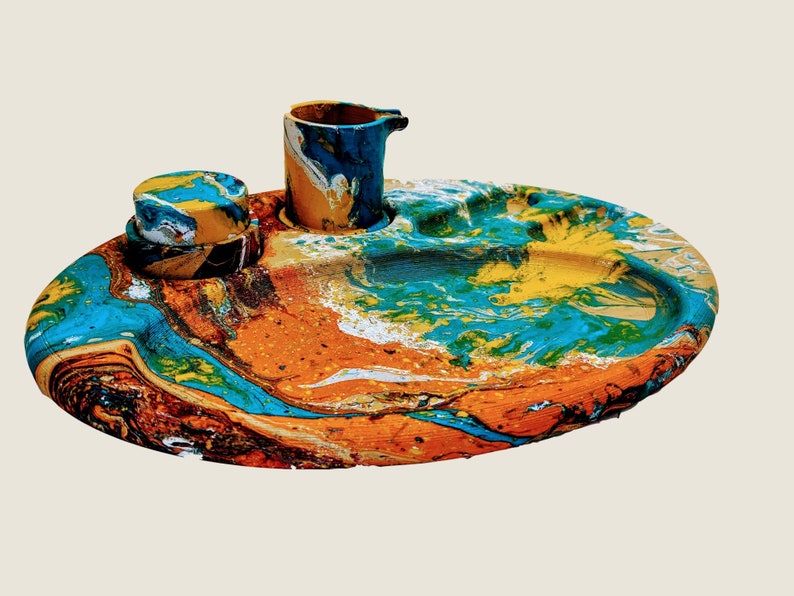 Joint Rolling Tray With Grinder and Ashtray Seth Rogen Etsy