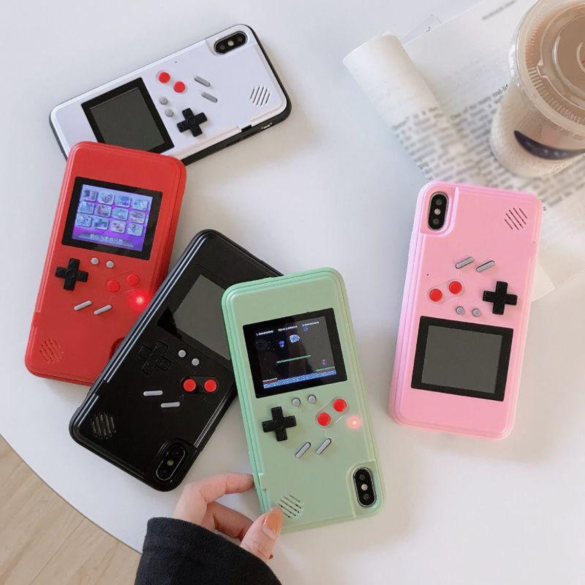 Playable Gameboy Soft Phone Silicone Case Cover for Iphone X Etsy Canada