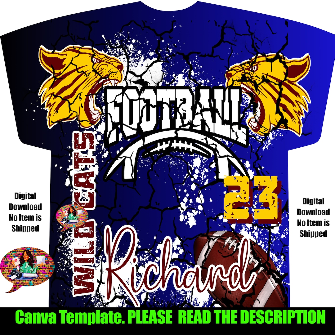 Canva T shirt Template Football All Over T shirt Template Etsy Canva T shirt Template Football All Over T shirt Template Etsy