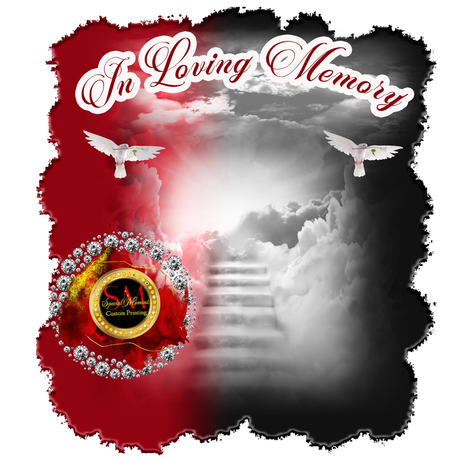 Center T-shirt PNG Design, Memorial, RIP Design, Funeral Background PNG ...