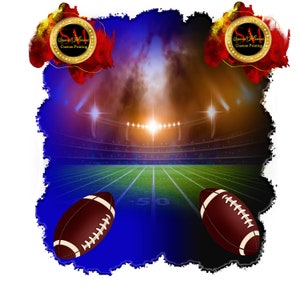Football PNG Background Design