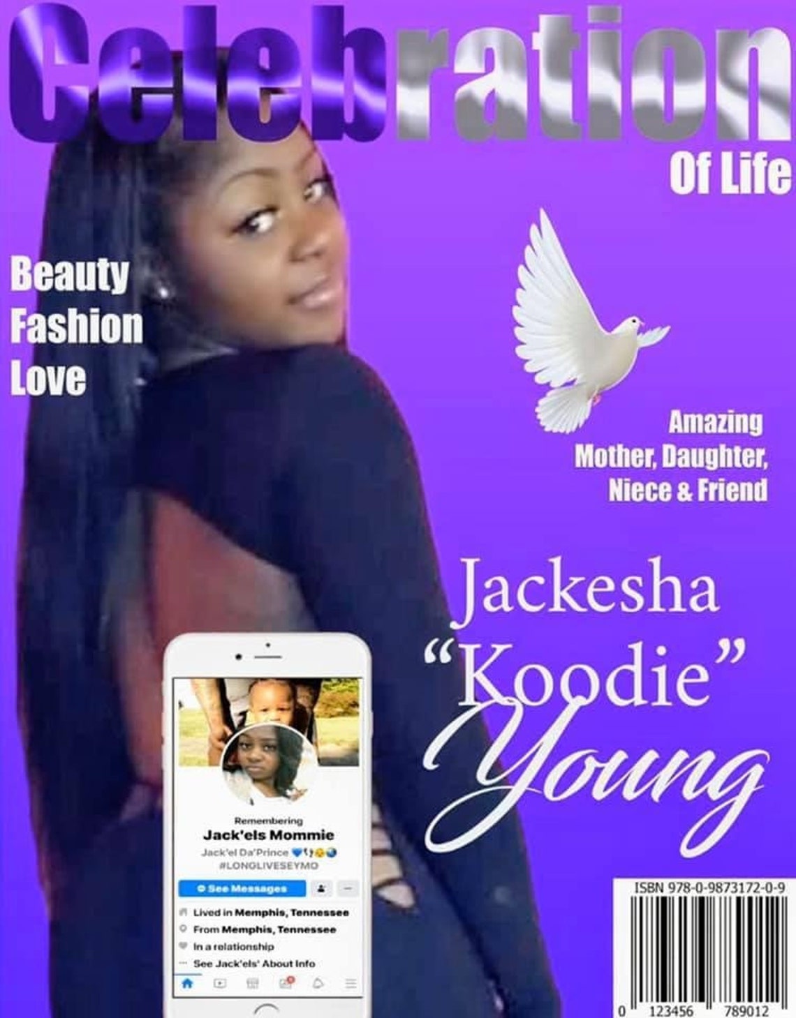Funeral Program Magazine Cover - Image to u