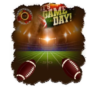 Football PNG Background Design