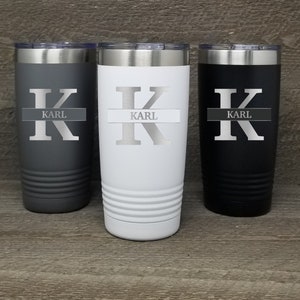 Groomsmen Tumbler, Bachelor Party Gift, Wedding Tumbler, Wedding Gift, Personalized Tumbler, Monogram Tumbler