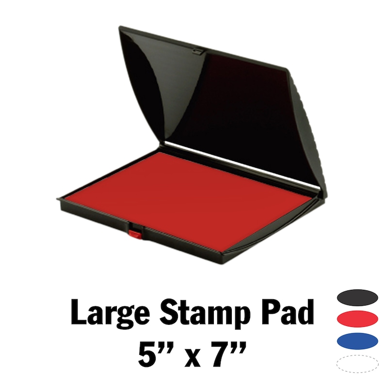 Stamp Ink Pad Scrapbooking Ink Stamp Pad Stamp Ink Large Etsy