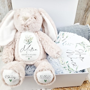 Nouveau coffret cadeau bébé, Coffret cadeau de luxe pour nouveau-né, Nouveau coffret cadeau souvenir de bébé NM08
