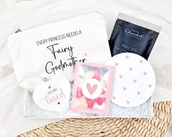 Fairy Godmother Gift Box | Godmother Proposal | Will You Be My Godmother Gift | Custom Gift Box for Godmother, Thank You God Mother NM05