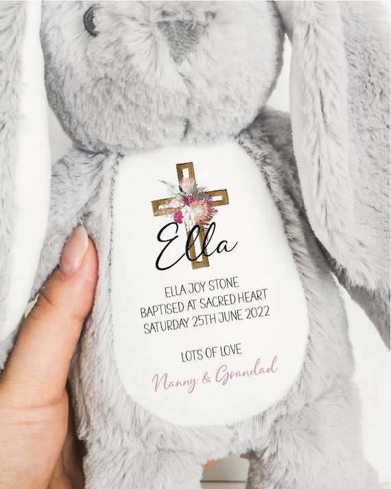 Personalised christening gifts for girls sale