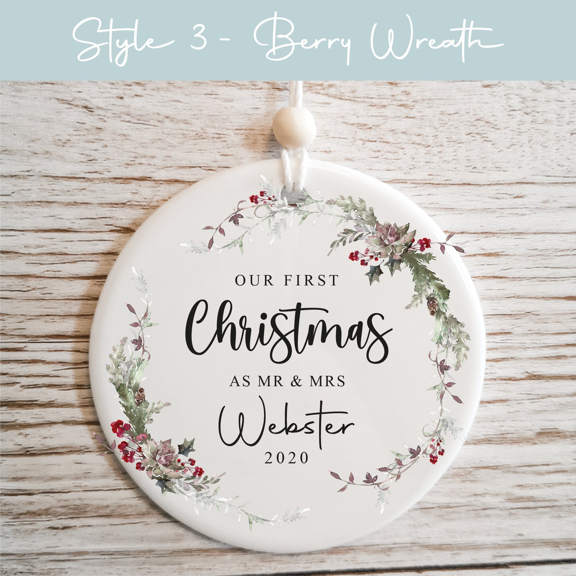 First Christmas Married Gifts 