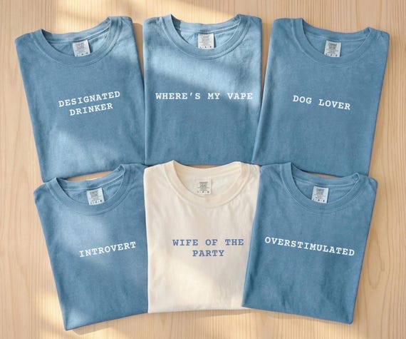 Personalized shirts, Personality shirt, Custom Bachelorette shirts, Bridesmaid gifts, Wifey Material tshirt, Bachelorette Party favors
