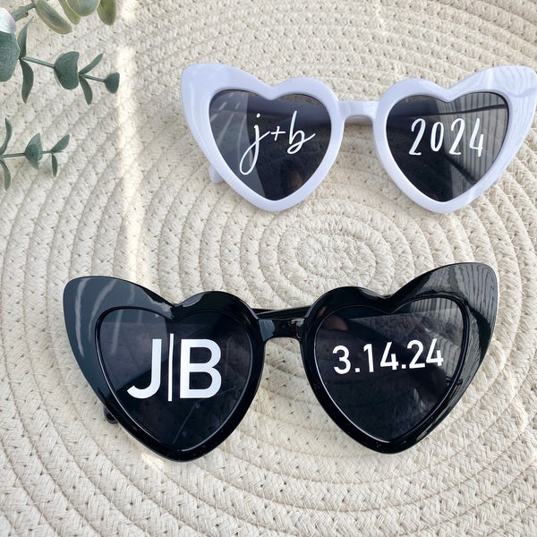 Wedding sunglasses trend|Custom heart shaped sunglasses|Sunglasses for wedding|TikTok Sunglasses trend|Put these on and pose sunglasses