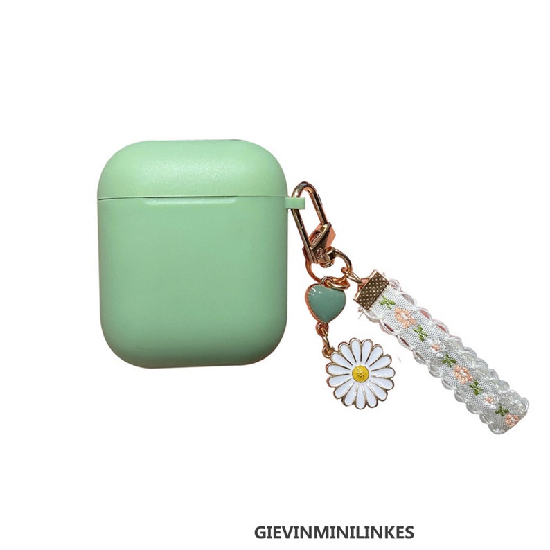 Green Airpod Case Floral Airpod Pro Case Cute Airpod Cases Etsy