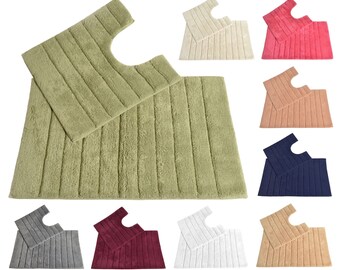 Bathroom Rug Set Etsy