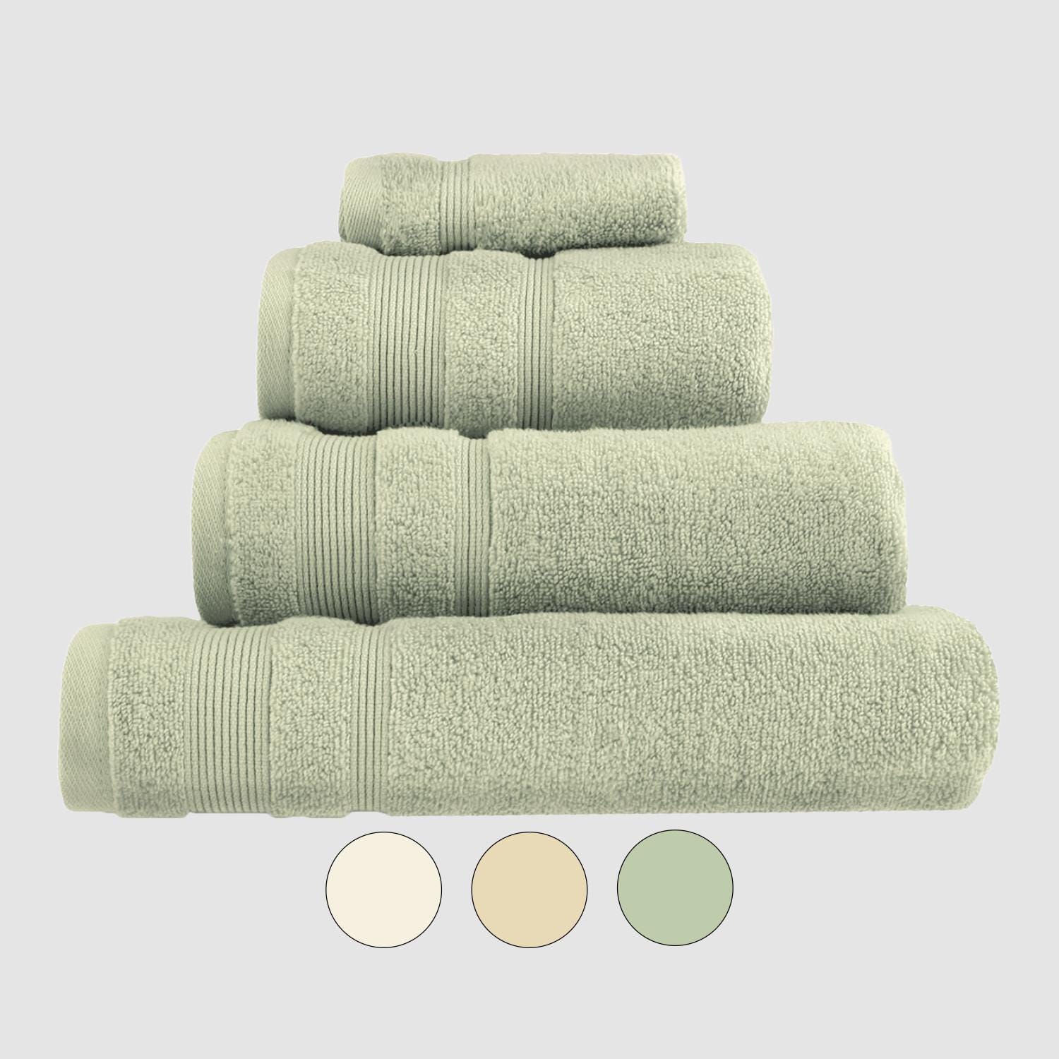 Egyptian Cotton Towels Luxury Zero Twist Bathroom Hand Towels Bath Towels Bath Sheets and Face Cloths Neutral Beige Sage Towel Set Etsy