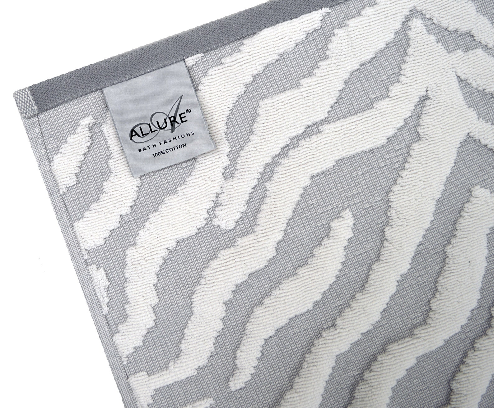 Zebra Print Animal Skin Jacquard Soft Bathroom Bath Towels Etsy