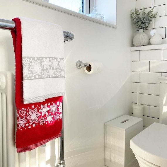 Christmas towel online sets for bathroom
