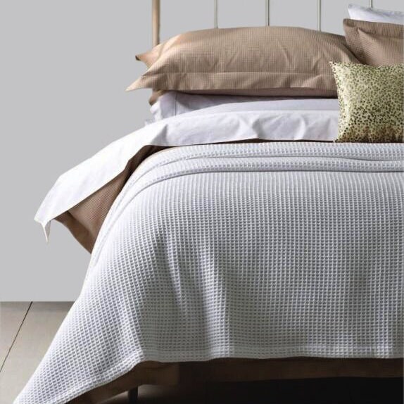 Hotel waffle bedspread hotsell
