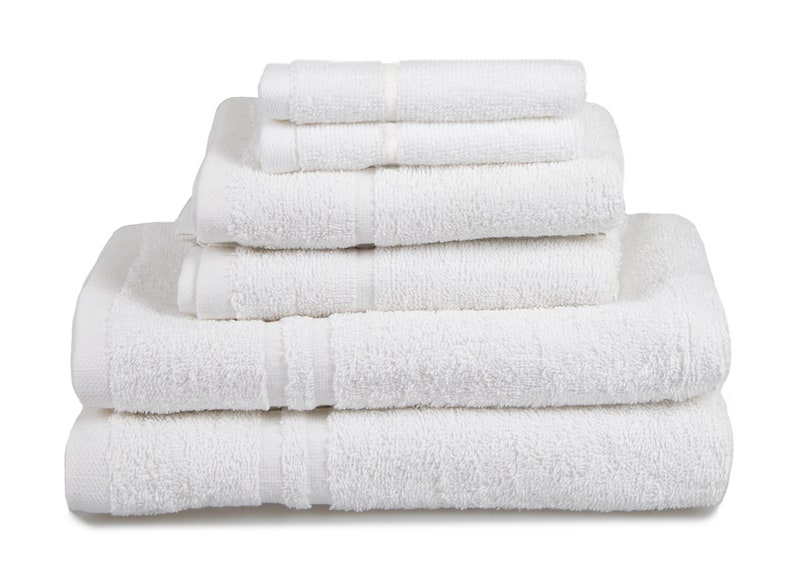 Natural Cotton 6 Piece Towel Set Hotel Essentials Gift Bale by Allure image 8