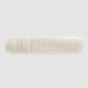 Serviettes en coton égyptien Serviettes de bain de luxe Zero Twist Essuie-mains, serviettes de bain, draps de bain, débarbouillettes Décoration d'intérieur beige neutre Cream