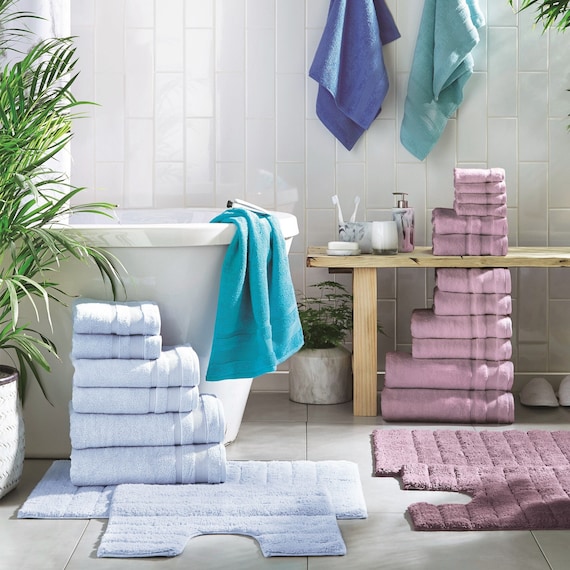 Egyptian Cotton Towels Luxury Bathroom Towels Zero Twist Hand