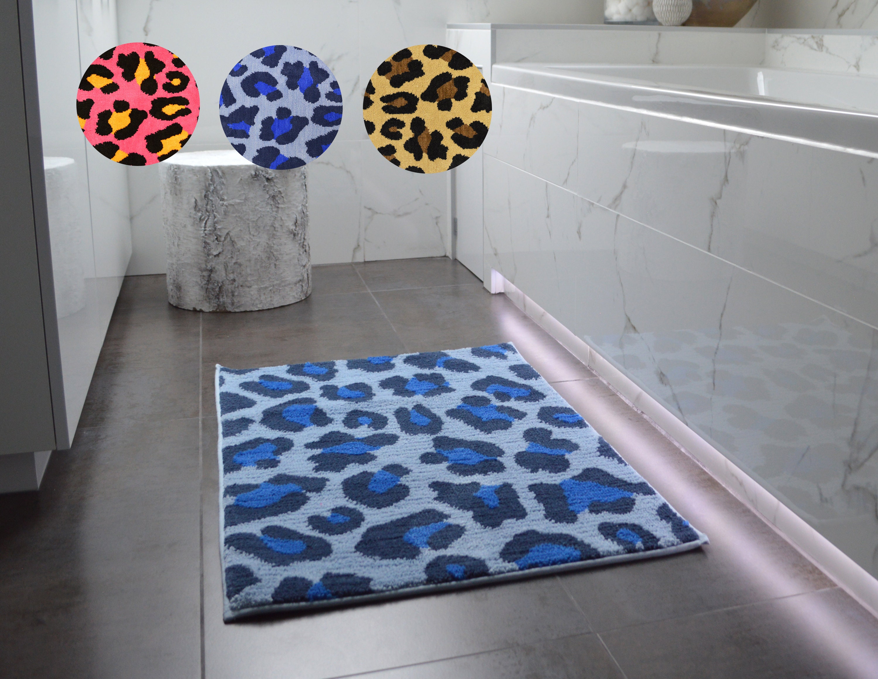  Lacomfy Animal Bath Mat Tiger Bathroom Rug Plush Kids Play Mat  Cartoon Bedroom Runner Rug Wildlife Rug Water Absorption Non-Slip Floor  Carpet Door Mat Kids Playroom, 2'X4', Orange : Home 