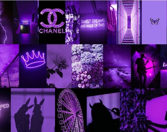 pics Neon Purple Aesthetic Wallpapers Collage dark purple aesthetic pictures collage