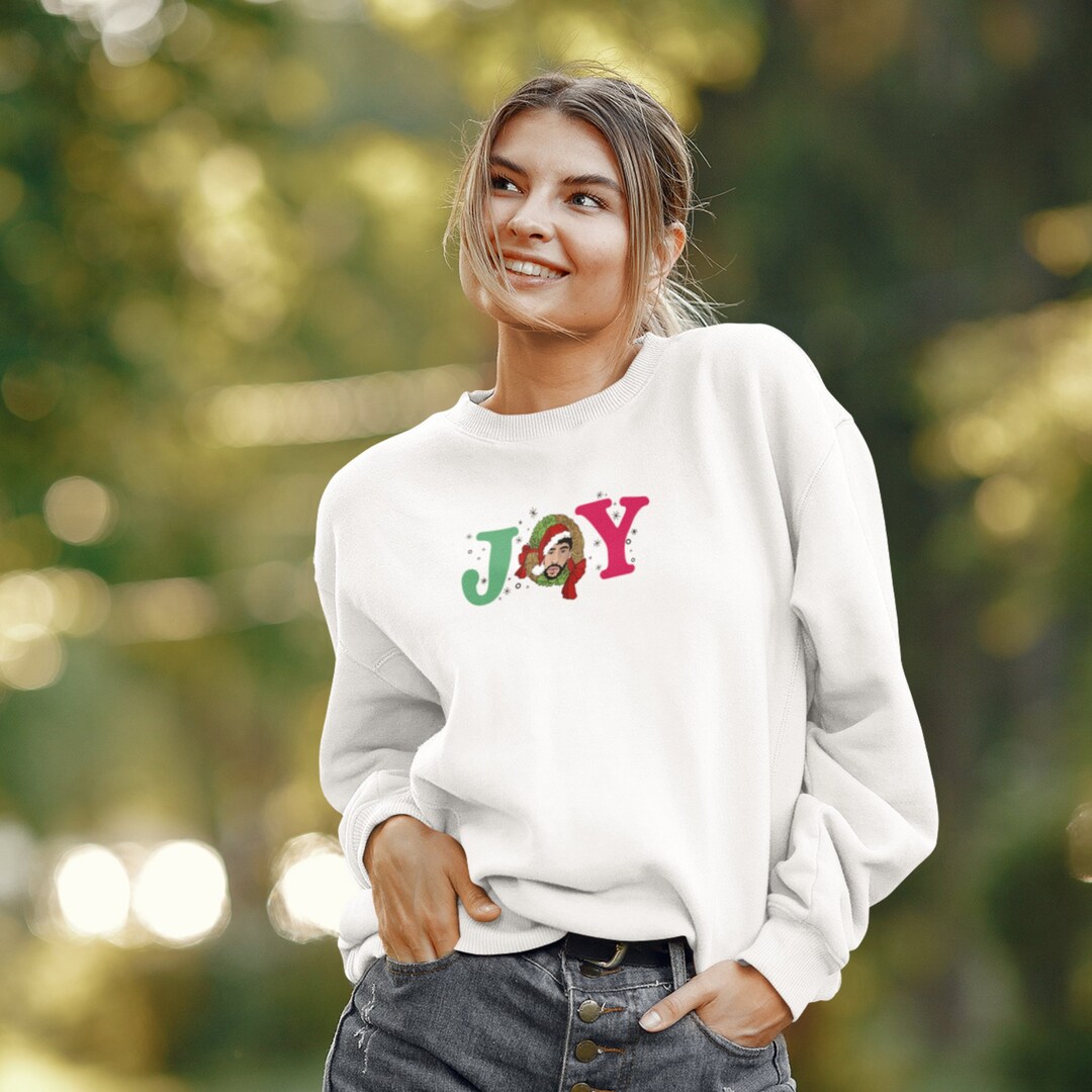 Bad Bunny Christmas JOY Sweatshirt Bad Bunny Sweater - Etsy