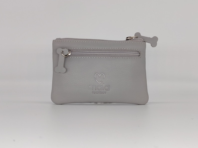 Mother/'s Day gift soft grey and pink leather gift for dog lover dog mom Grey dachshund purse for women dog mum gift for friend