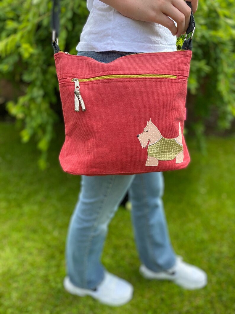 Scottie Dog Crossbody Bag for Walking Dog Walking Bag Etsy UK