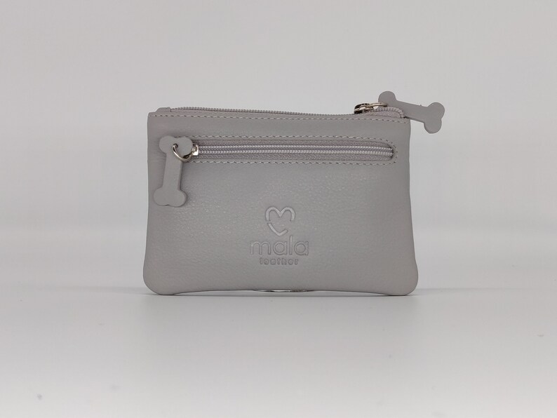 Mother/'s Day gift soft grey and pink leather gift for dog lover dog mom Grey dachshund purse for women dog mum gift for friend
