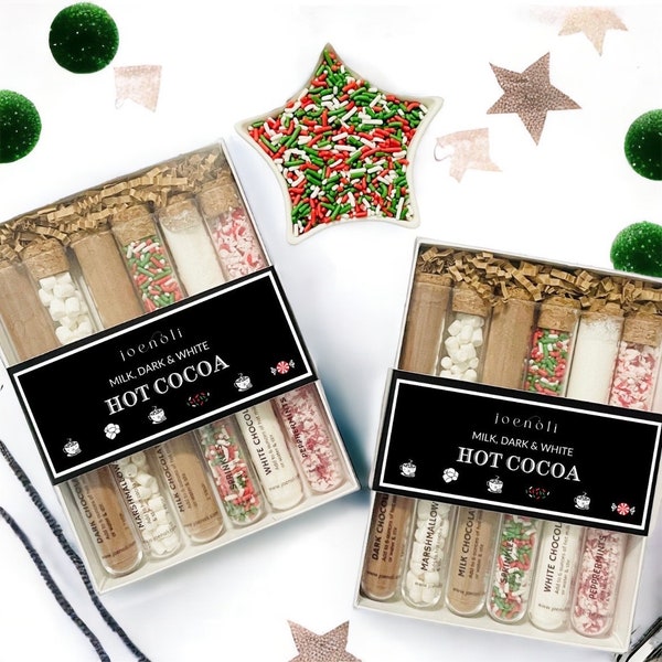Hot Cocoa Gift • Hot Chocolate Gift • Personalized Gift • Custom Gift • Holiday Gift • Christmas Gift • Teacher Gift • Bridesmaid Gift