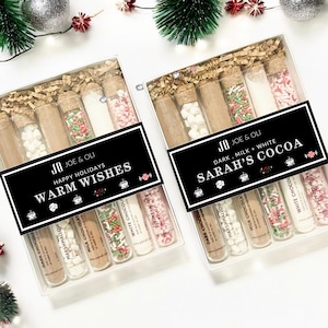 Hot Chocolate Gift • Hot Cocoa • Secret Santa • Stocking Stuffer • Holiday Basket Filler • Chocolate Lovers • Hot Cocoa Bomb • Hostess Gift