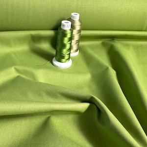 Green High quality 100% cotton. 240cm width