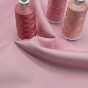 Light Pink Wide Premium 100% Cotton Satin