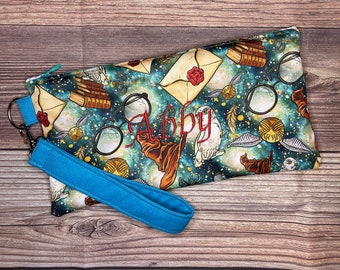 Water Resistant Clutch, Toothbrush Bag, Wristlet, Invisalign Bag, Binky Bag, Make-up Bag, Pacifier Bag, Purse Organizer, Gifts for Her