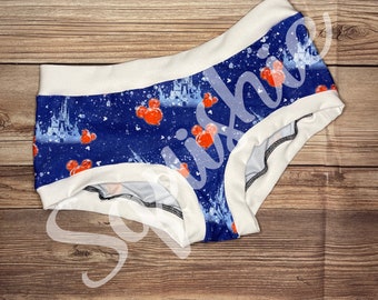 Women's Boyshort Panty, Panties, Gifts for Her, Handmade Panties, Ladies Underwear, Funny Panties, Sexy Panties, Holiday Gifts