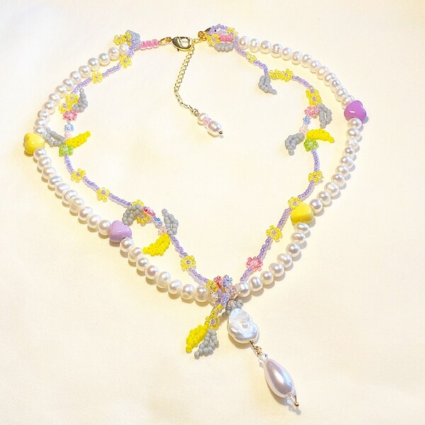 Sunny Day Pearl Necklace