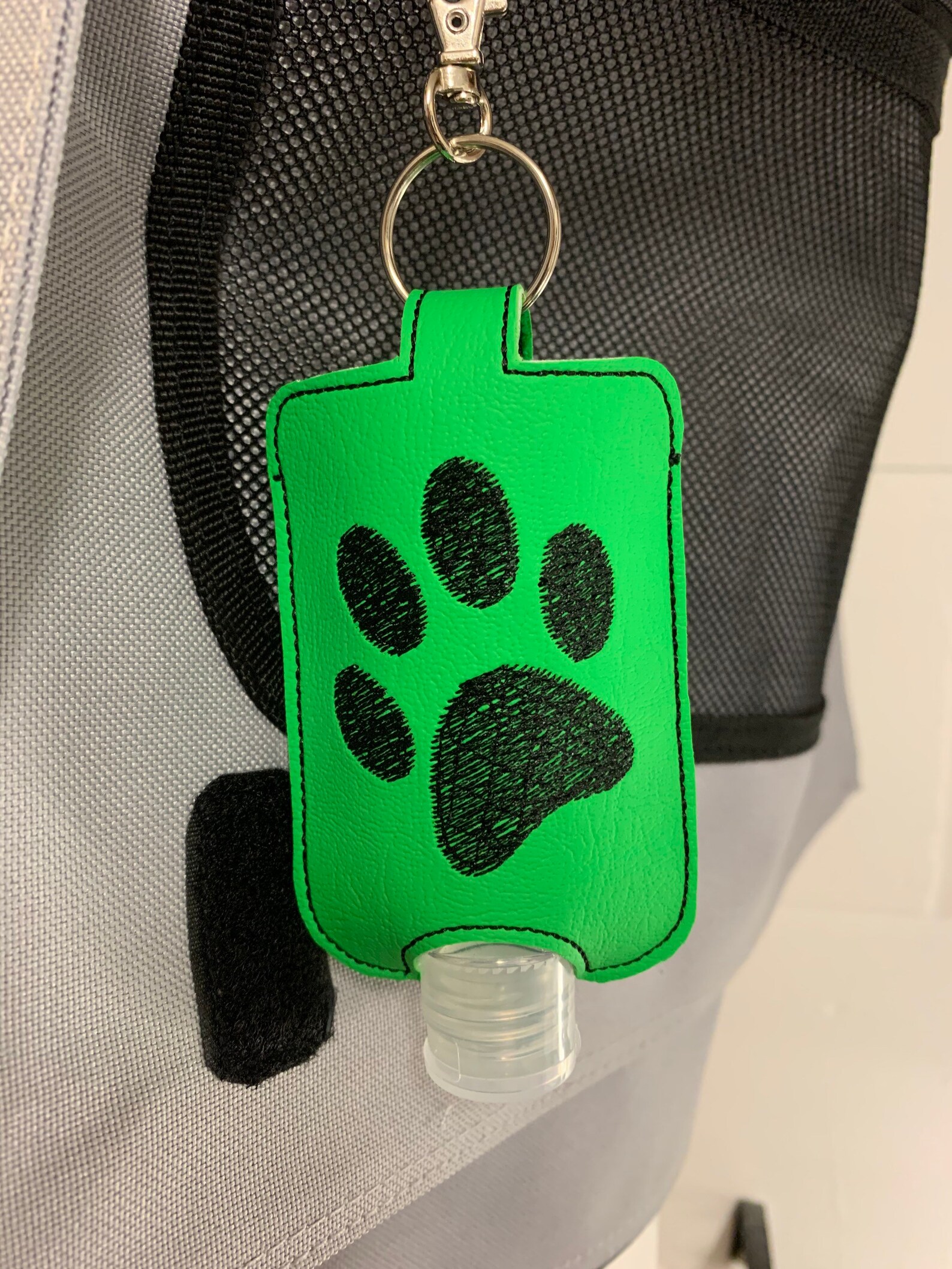 Dog paw hand sanitiser holder sanitizer holder dog lover Etsy