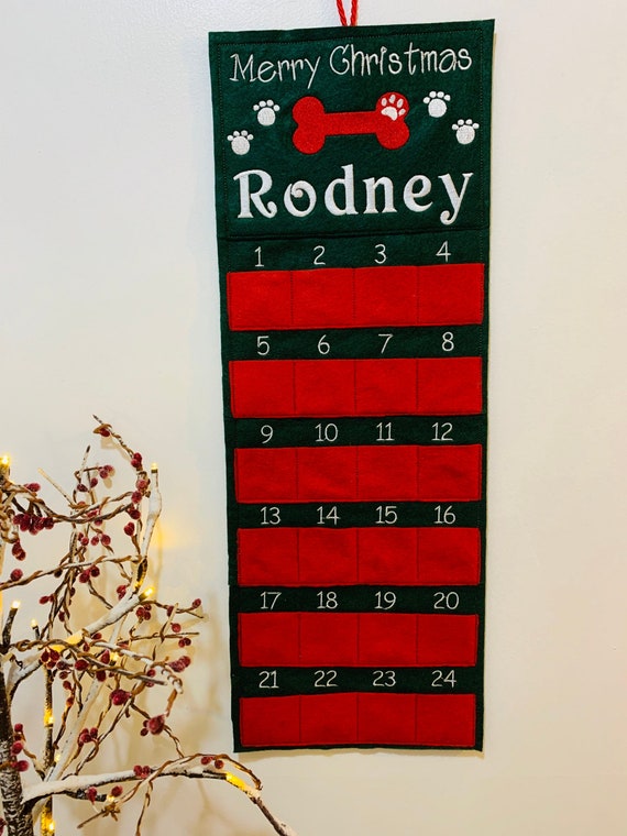 Personalised dog advent calendar outlet