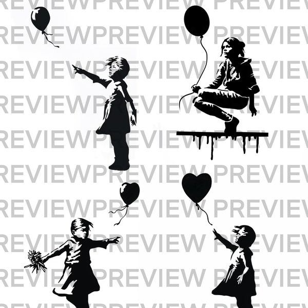 Banksy Stencil - Etsy