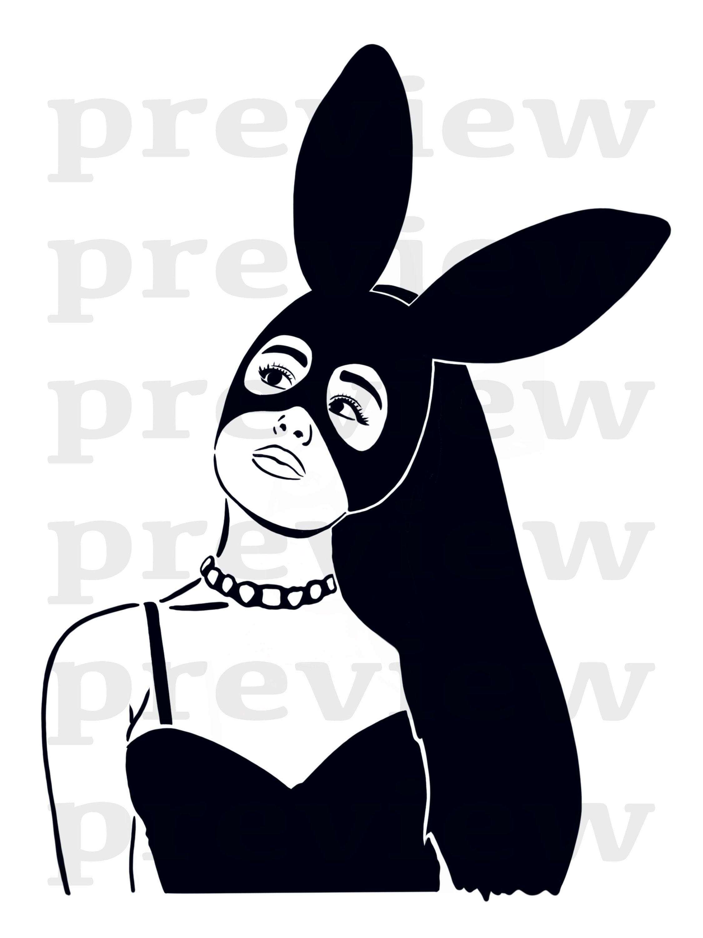 Dessin Ariana Grande Facile A Faire Ariana Grande Svg Fichier . Parfait pour Cricut . Ariana - Etsy Canada