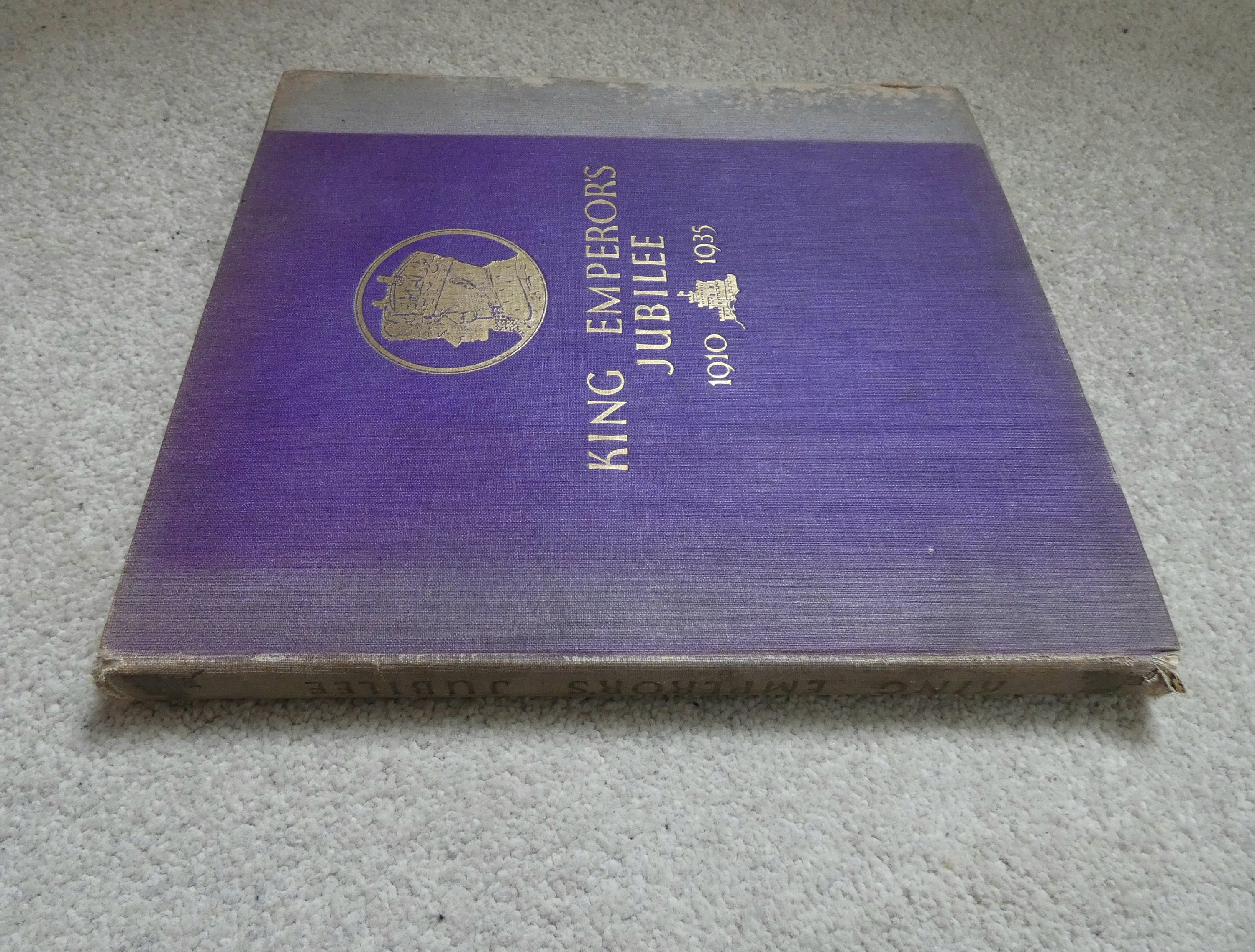 King Emperor's jubilee 1910/ 1935 memorabilia book Etsy