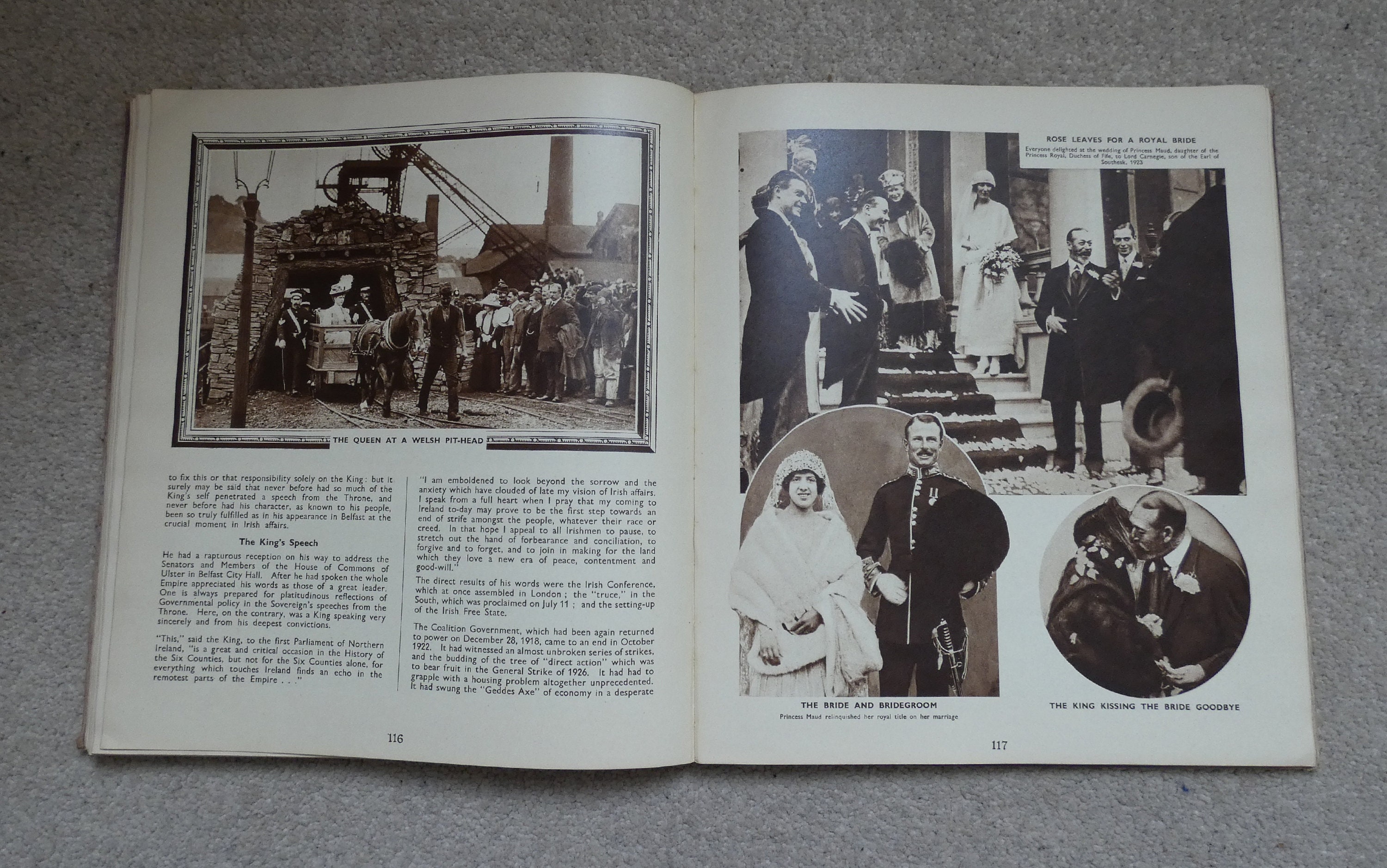 King Emperor's jubilee 1910/ 1935 memorabilia book Etsy