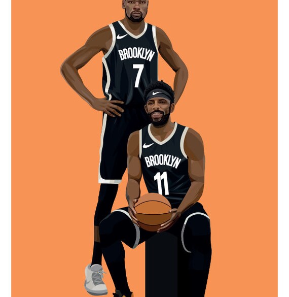 kyrie irving and kevin durant brooklyn nets
