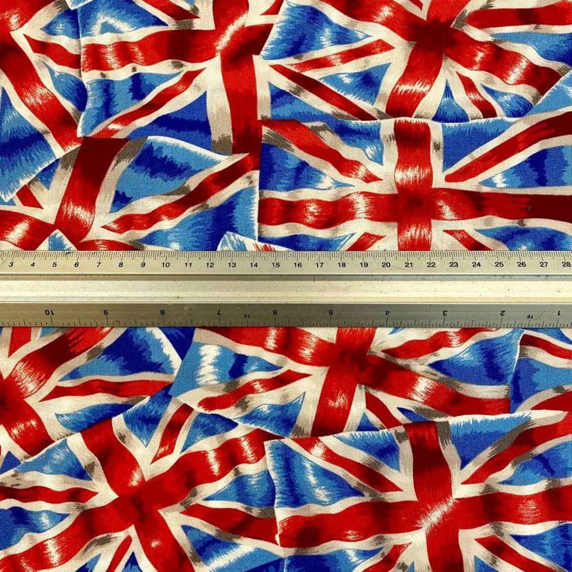 UNION JACK FABRIC 100 Cotton Flag Novelty United Etsy UK